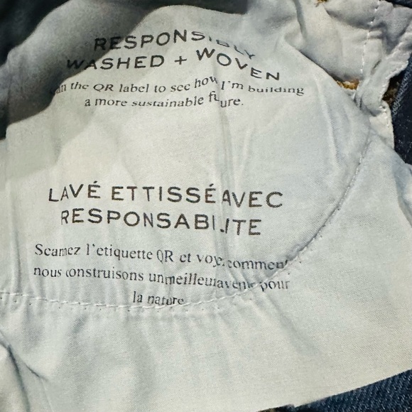 👖👠 FRAME Le Crop Mini‎ Bootcut Jeans | Medium Blue Mid-Rise Y2K Sz 24 - Picture 5 of 6